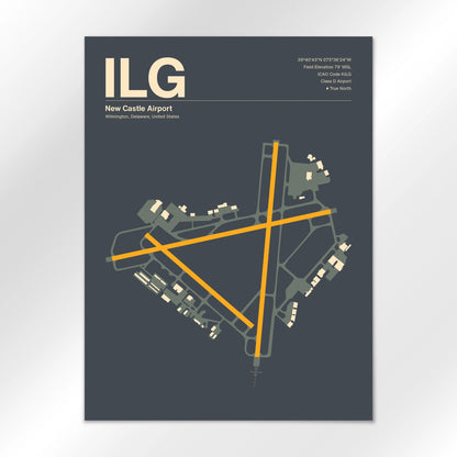 ILG Airport Diagram