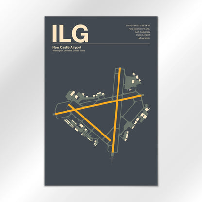 ILG Airport Diagram