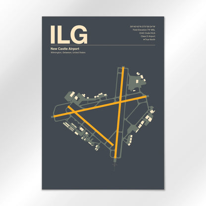 ILG Airport Diagram