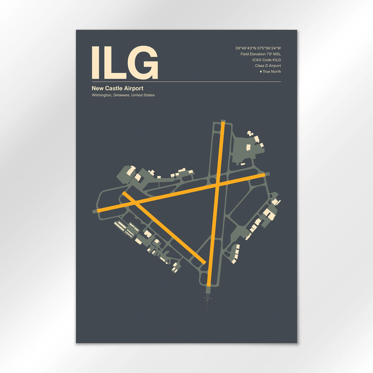ILG Airport Diagram
