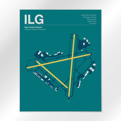 ILG Airport Diagram