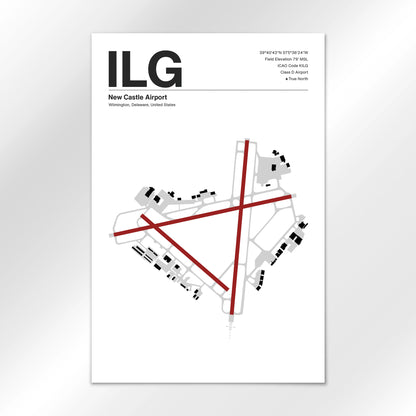 ILG Airport Diagram