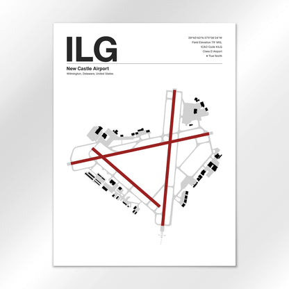 ILG Airport Diagram