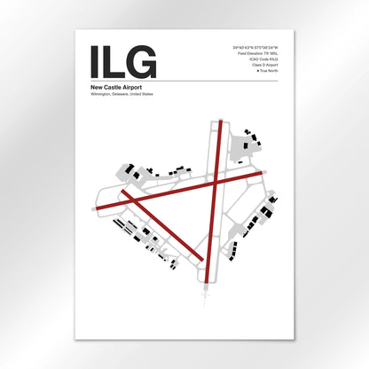 ILG Airport Diagram