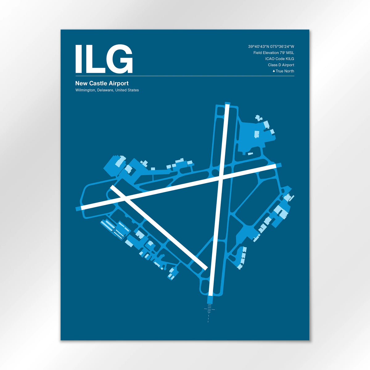 ILG Airport Diagram