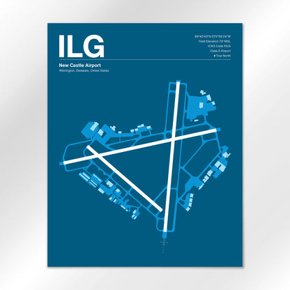 ILG Airport Diagram