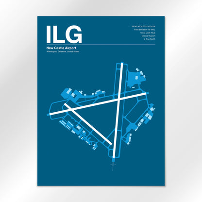 ILG Airport Diagram