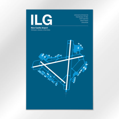 ILG Airport Diagram