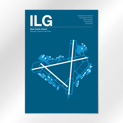 ILG Airport Diagram