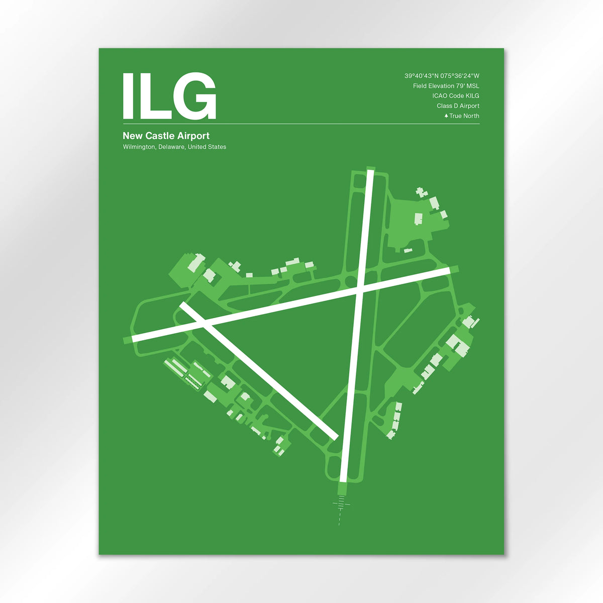 ILG Airport Diagram