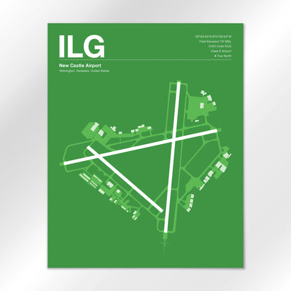 ILG Airport Diagram