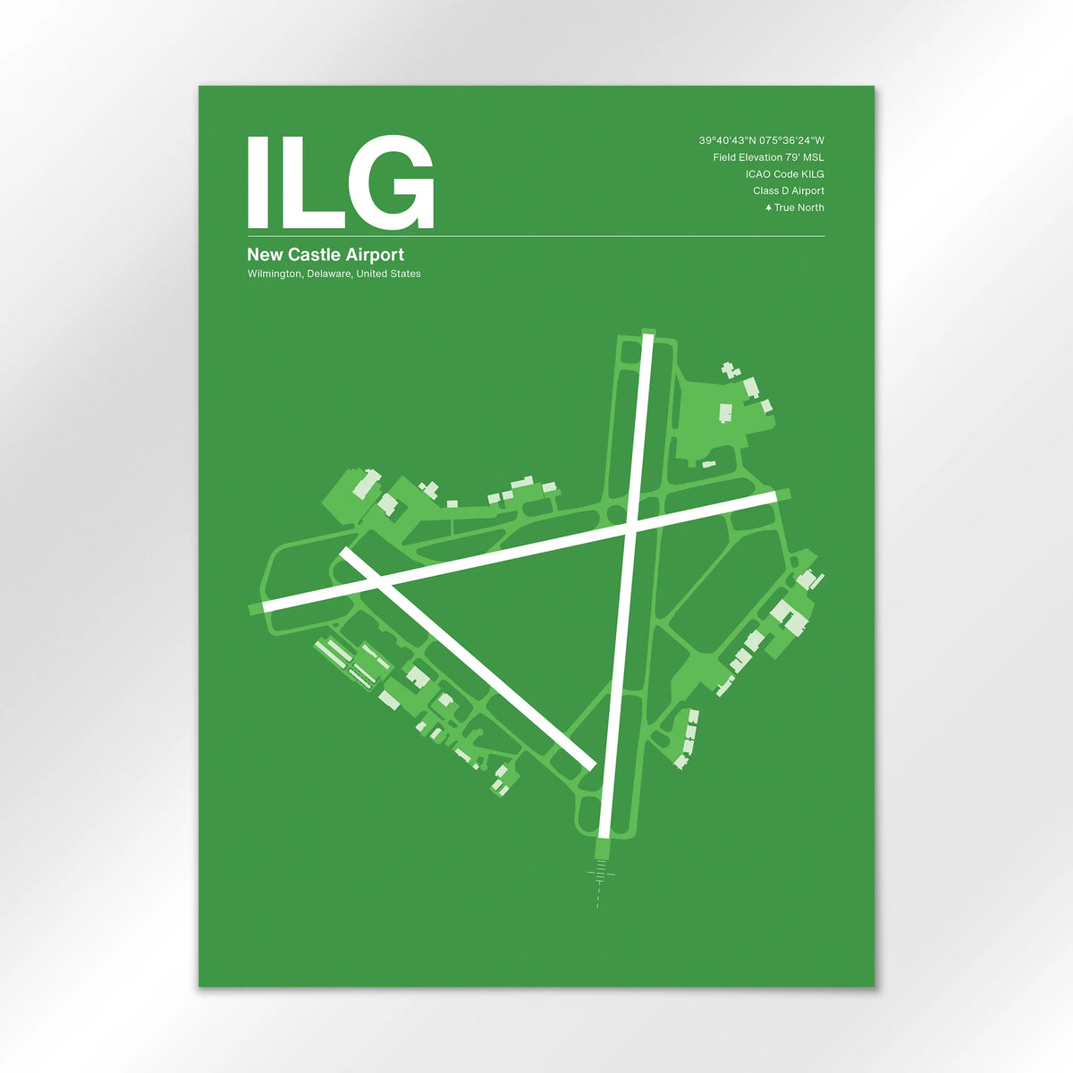 ILG Airport Diagram