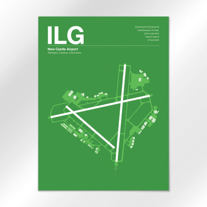 ILG Airport Diagram