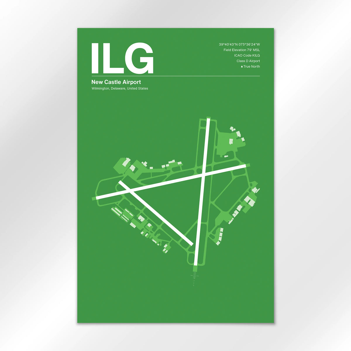 ILG Airport Diagram
