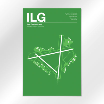 ILG Airport Diagram