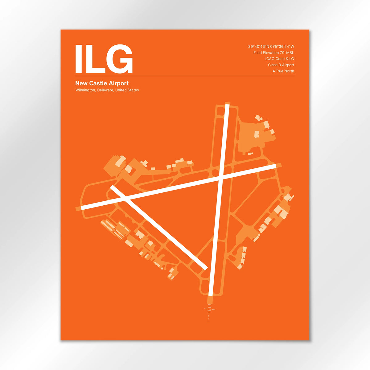ILG Airport Diagram