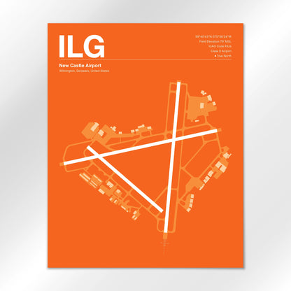 ILG Airport Diagram