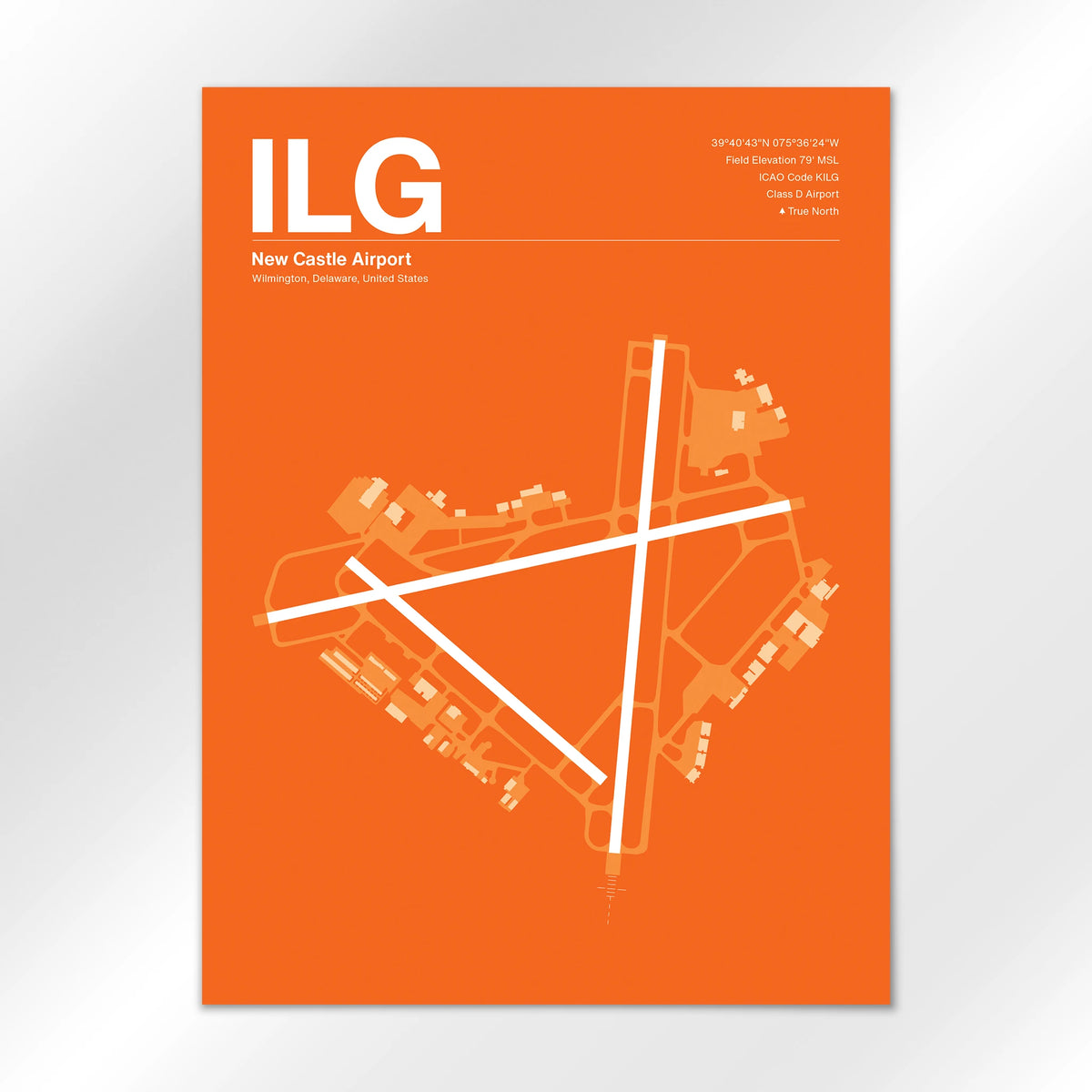 ILG Airport Diagram