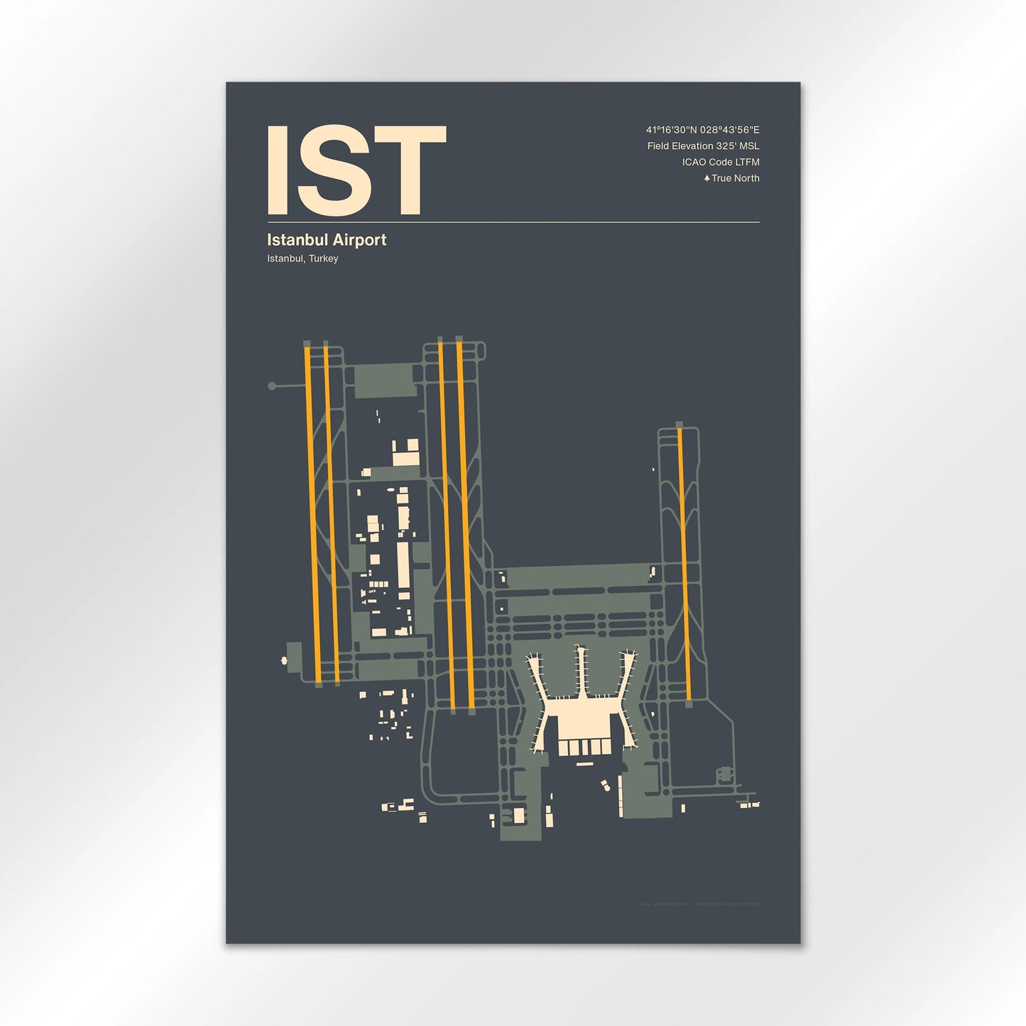 IST Airport Diagram