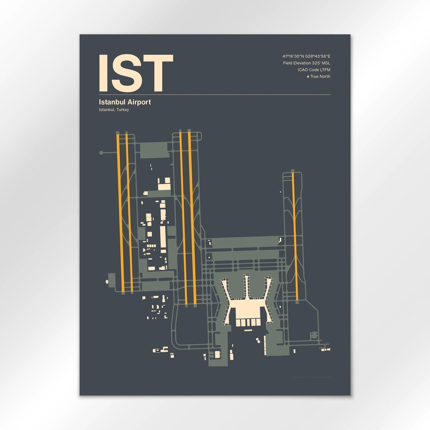 IST Airport Diagram