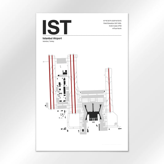 IST Airport Diagram