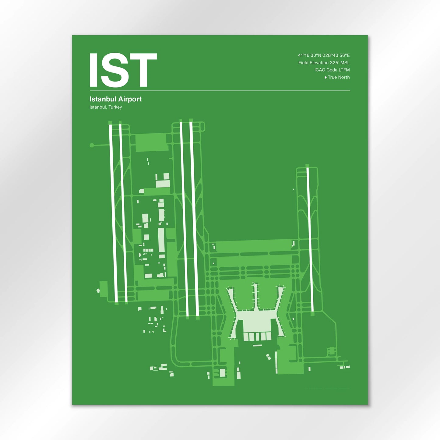 IST Airport Diagram