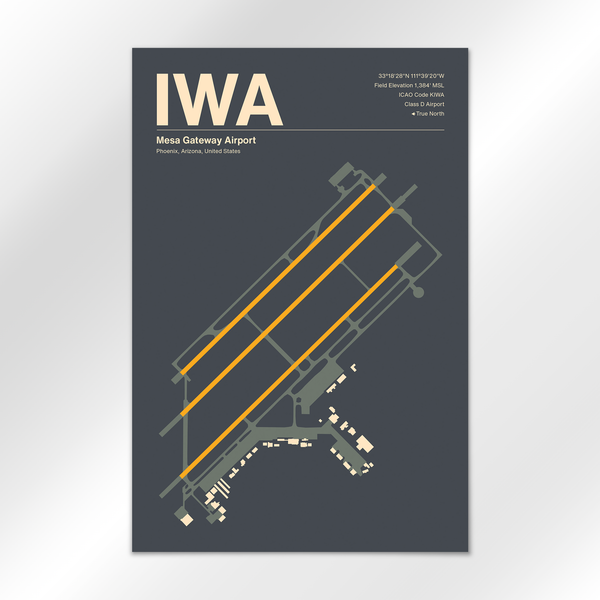 IWA Airport Diagram