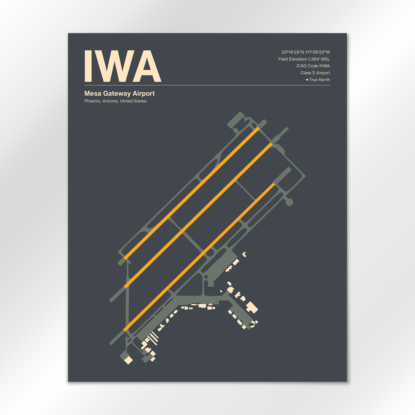 IWA Airport Diagram