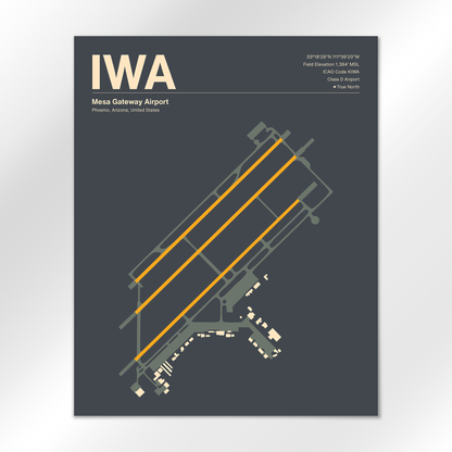 IWA Airport Diagram