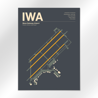 IWA Airport Diagram