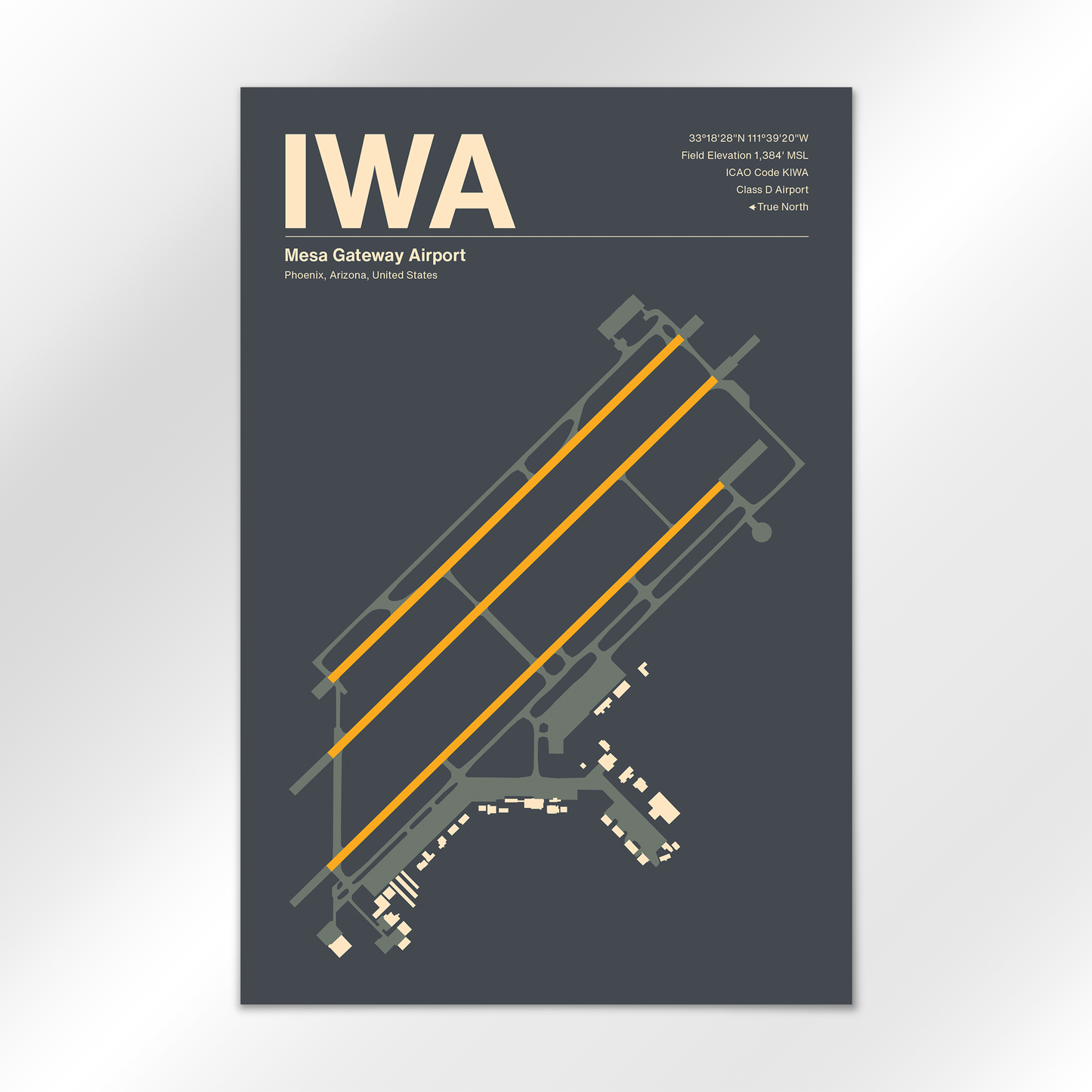 IWA Airport Diagram