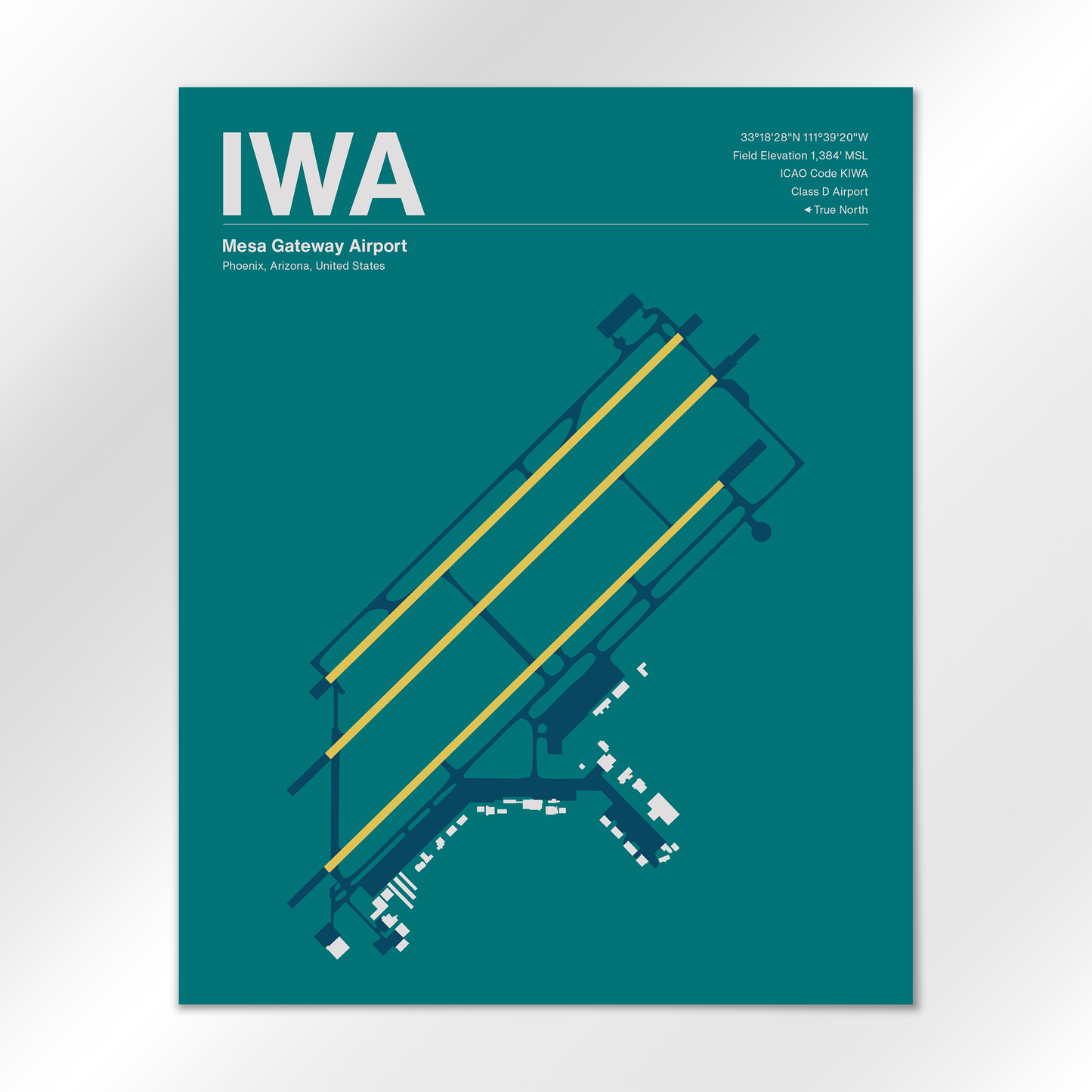 IWA Airport Diagram