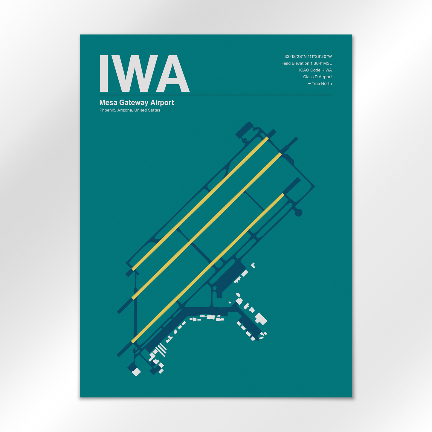 IWA Airport Diagram