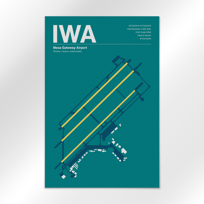 IWA Airport Diagram