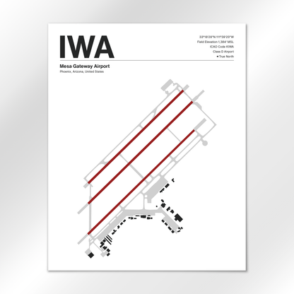 IWA Airport Diagram