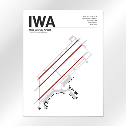IWA Airport Diagram