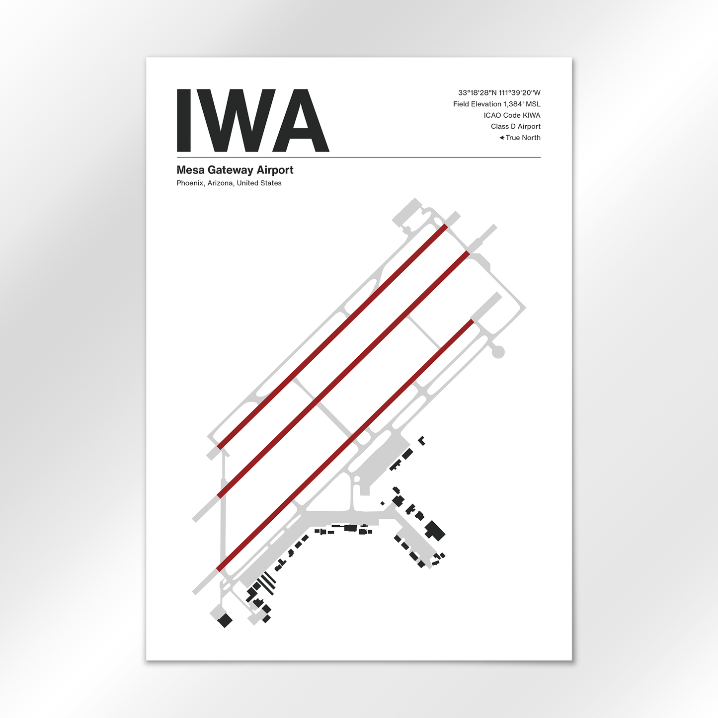 IWA Airport Diagram