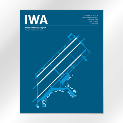 IWA Airport Diagram