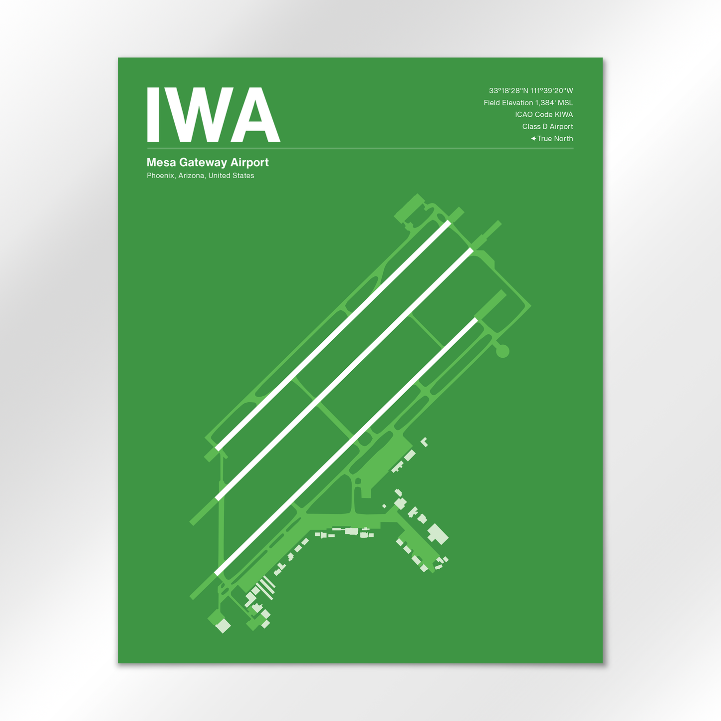 IWA Airport Diagram
