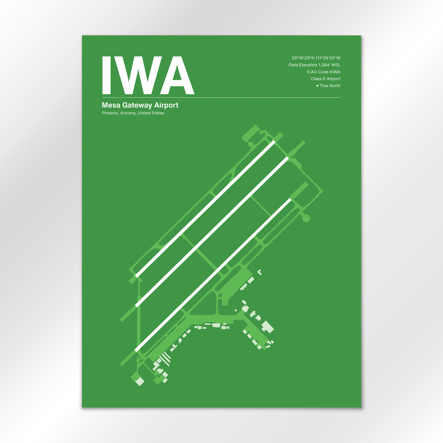 IWA Airport Diagram