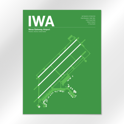 IWA Airport Diagram