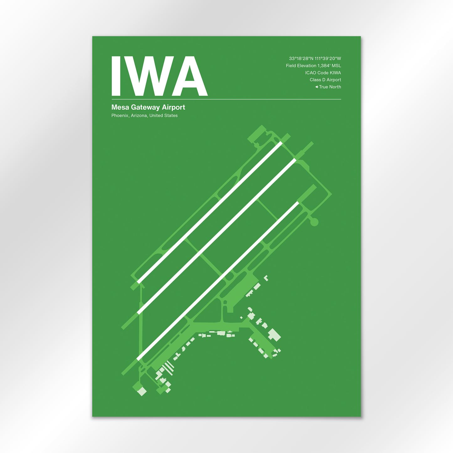 IWA Airport Diagram