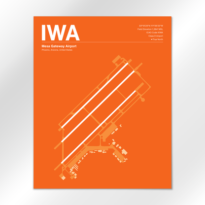 IWA Airport Diagram
