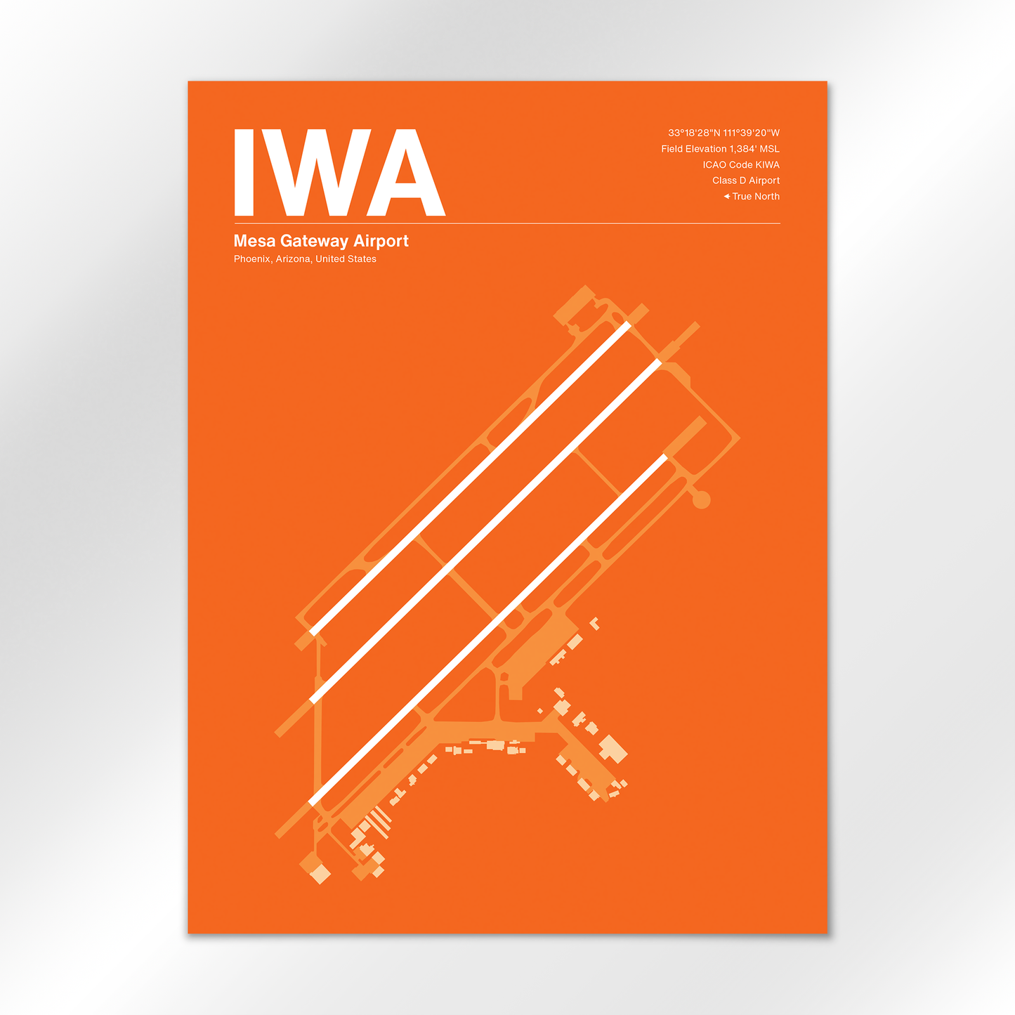 IWA Airport Diagram