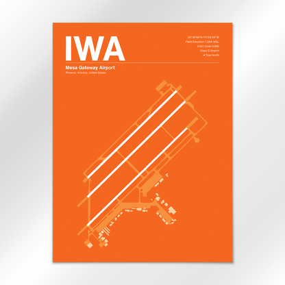 IWA Airport Diagram
