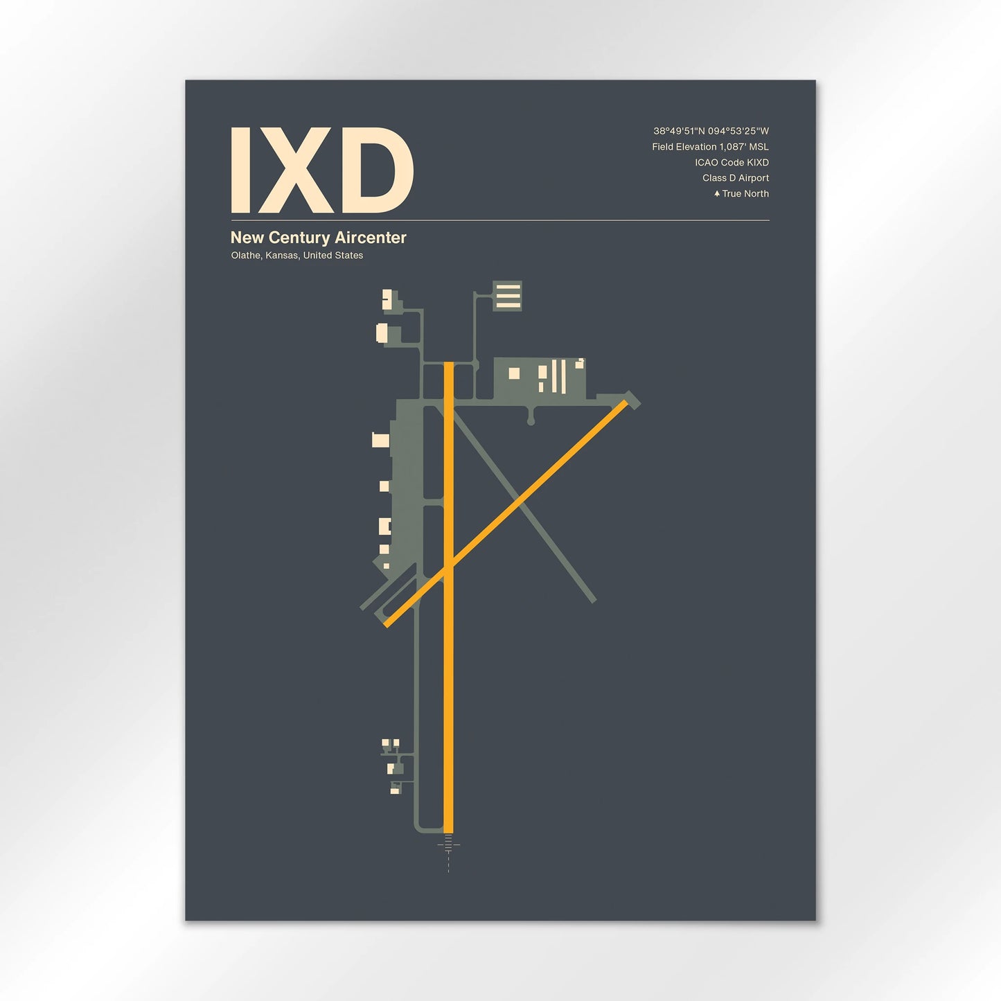IXD Airport Diagram