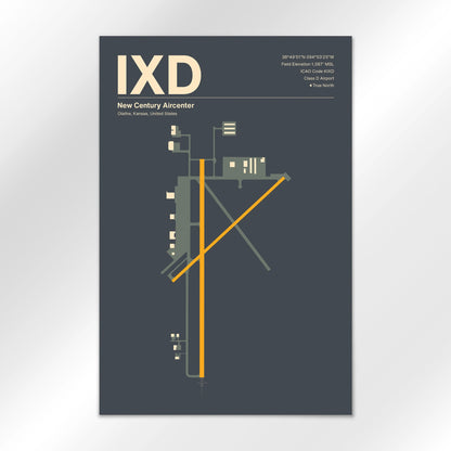 IXD Airport Diagram