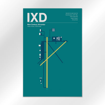 IXD Airport Diagram