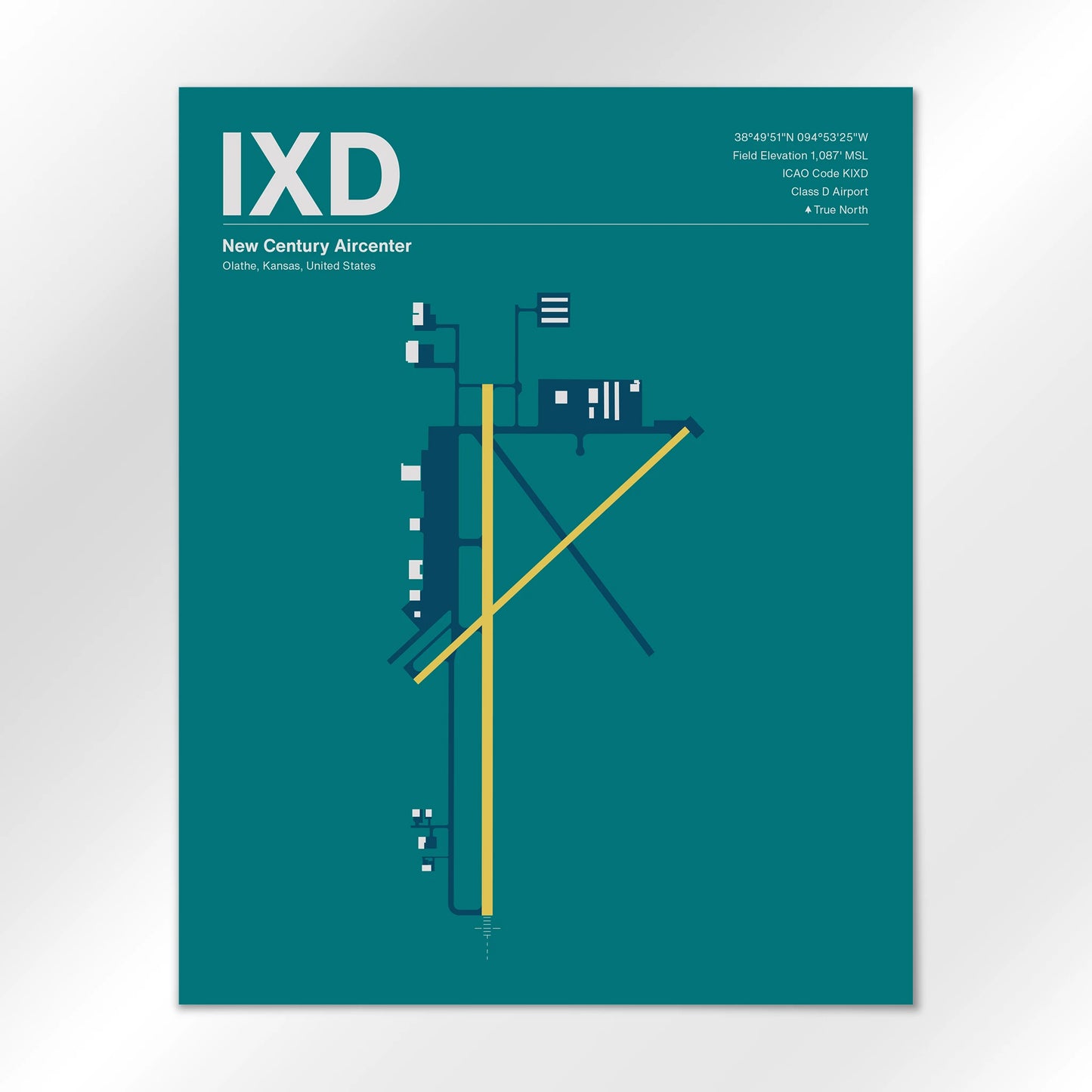IXD Airport Diagram