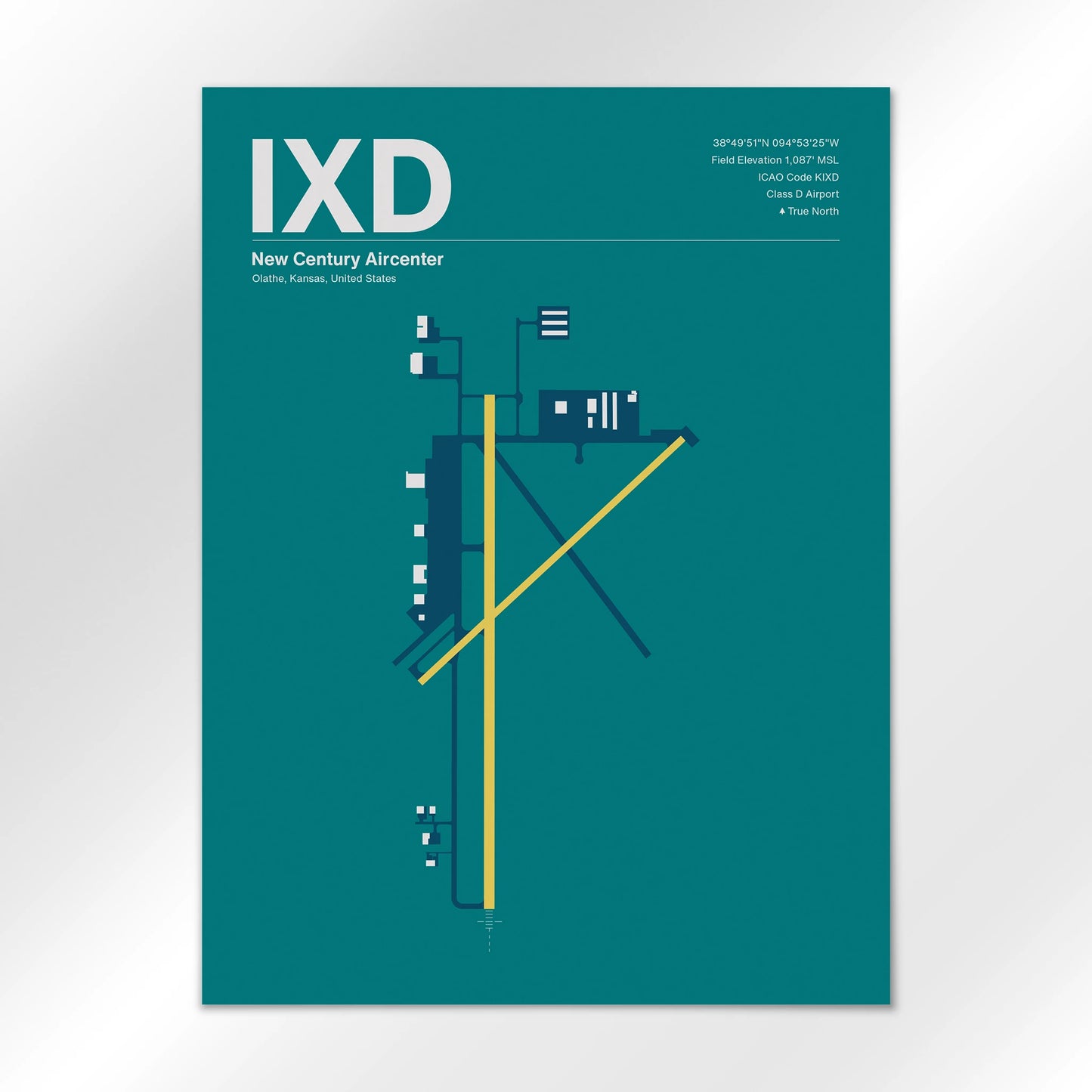 IXD Airport Diagram